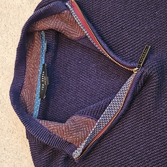 💯 Auth Men HUGO  dress shirt + TED Baker Sweater - Picture 11 of 14